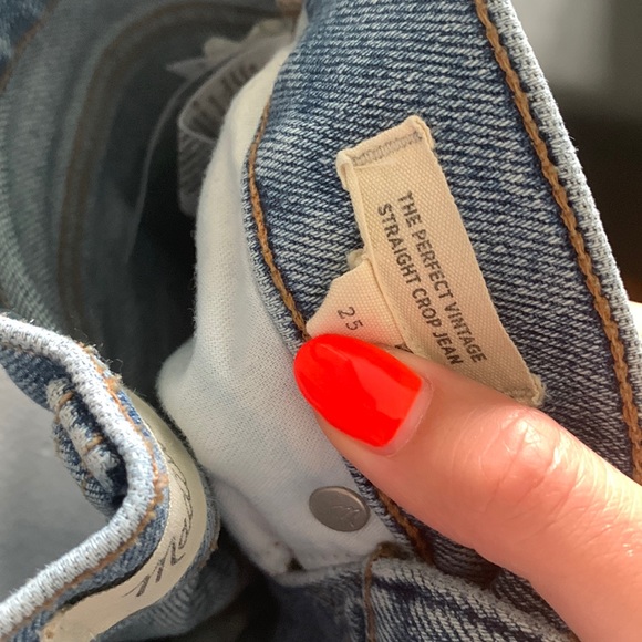 Madewell straight cropped jeans - Picture 5 of 5